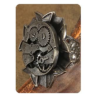 Steampunk Antique Watch Gears Ring